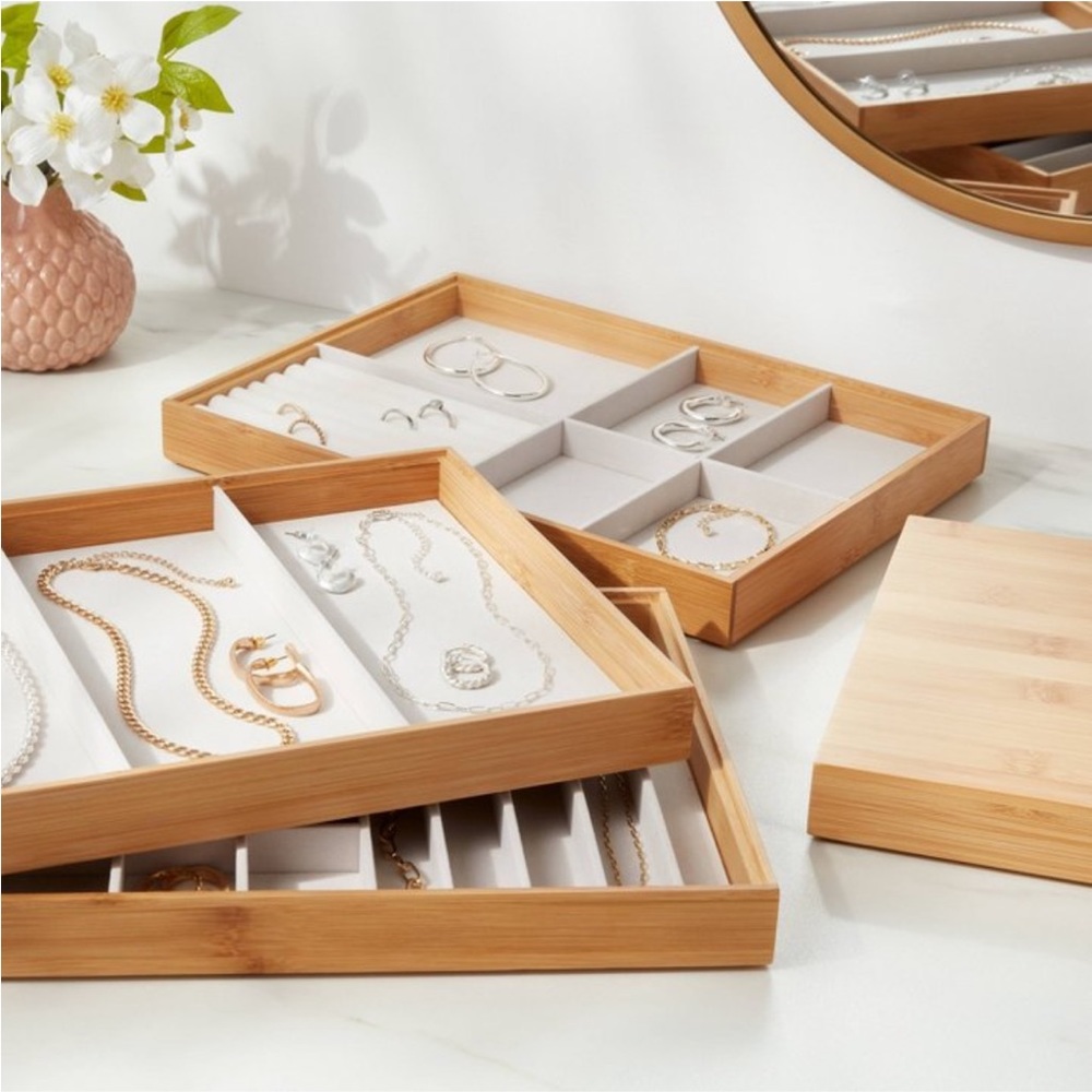 Brightroom Stackable Accessory Organizer Set